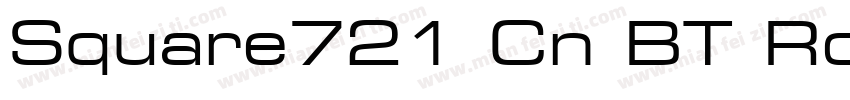 Square721 Cn BT Roman字体转换